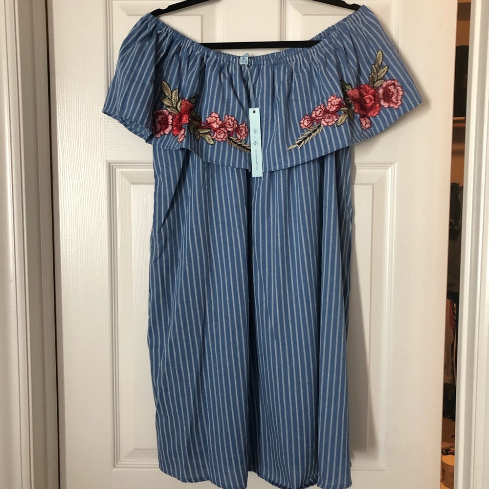 She & Sky brand sun dress